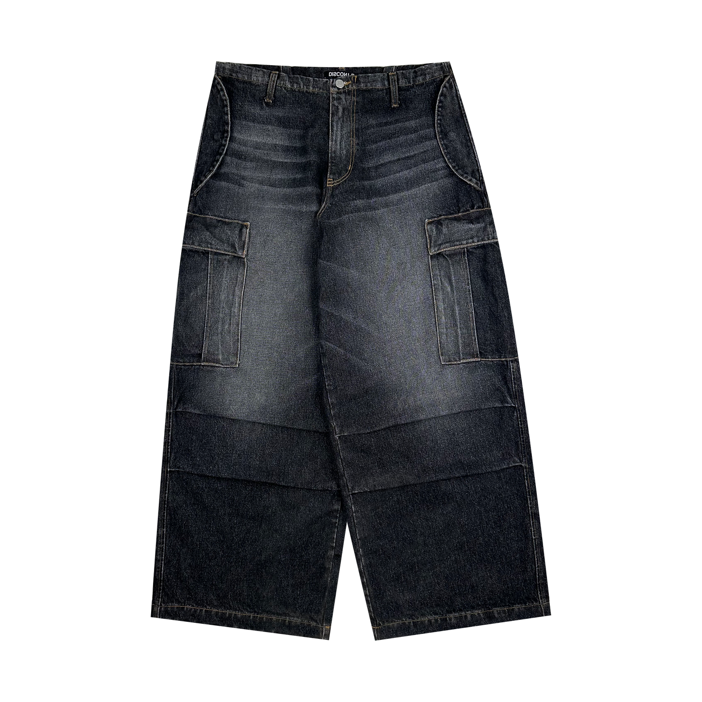 CHARCOAL DENIM OVERPANT